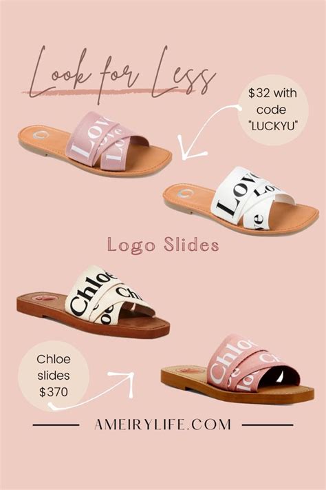 chloe dupe slides|chloe jeans dupe.